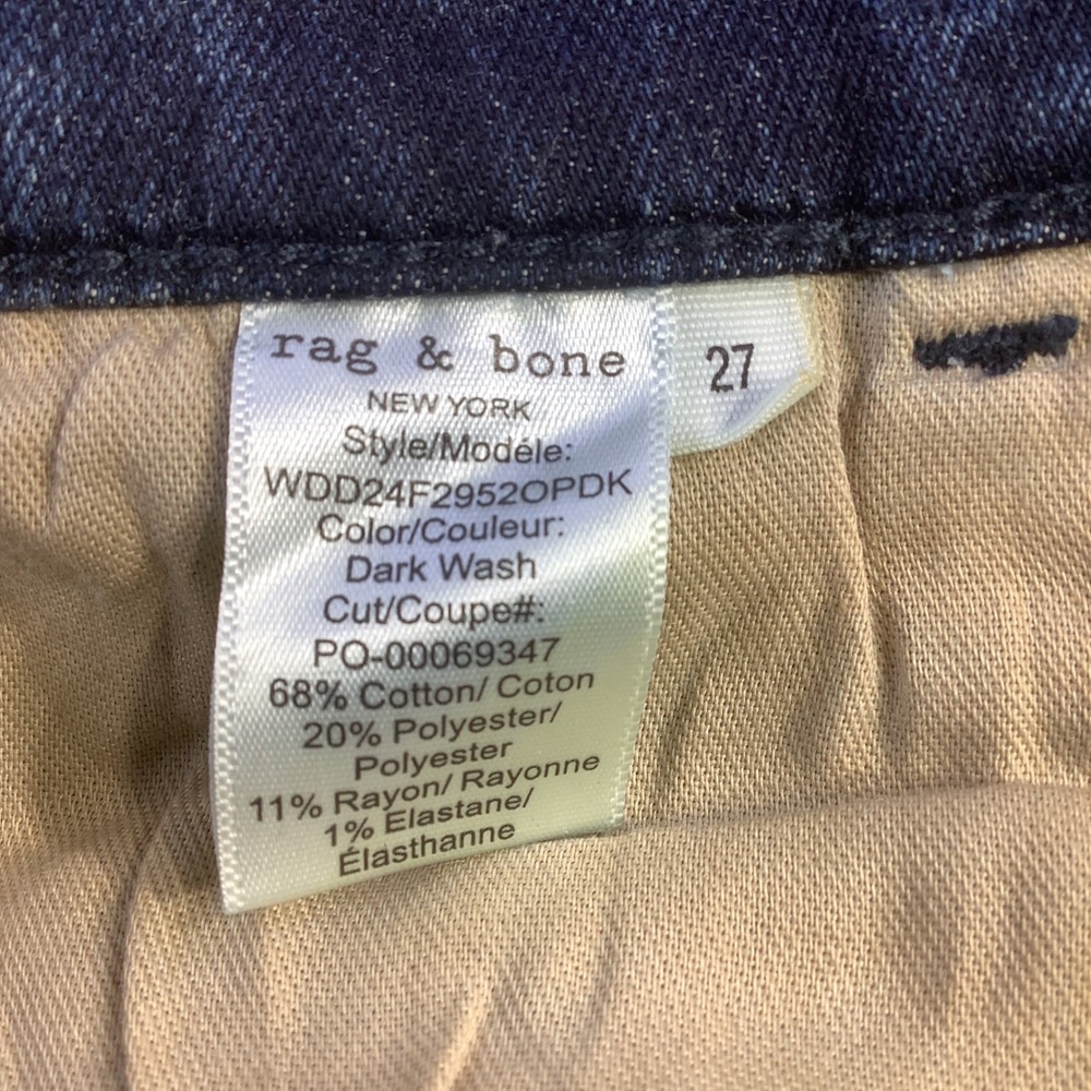 Rag & Bone Women's Blue Jeans - Picture 11 of 16